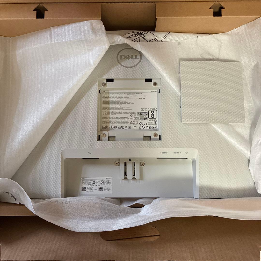 【美品】DELL 23.8 インチモニター S2421HN