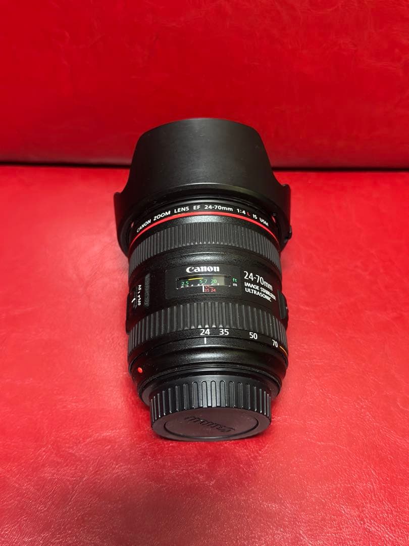 (美品)Canon EF 24-70mm f/4L IS USM ズームレンズ