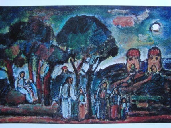 ジョルジュ・ルオー、秋（ナザレ）、希少な画集より、状態良好、新品高級額