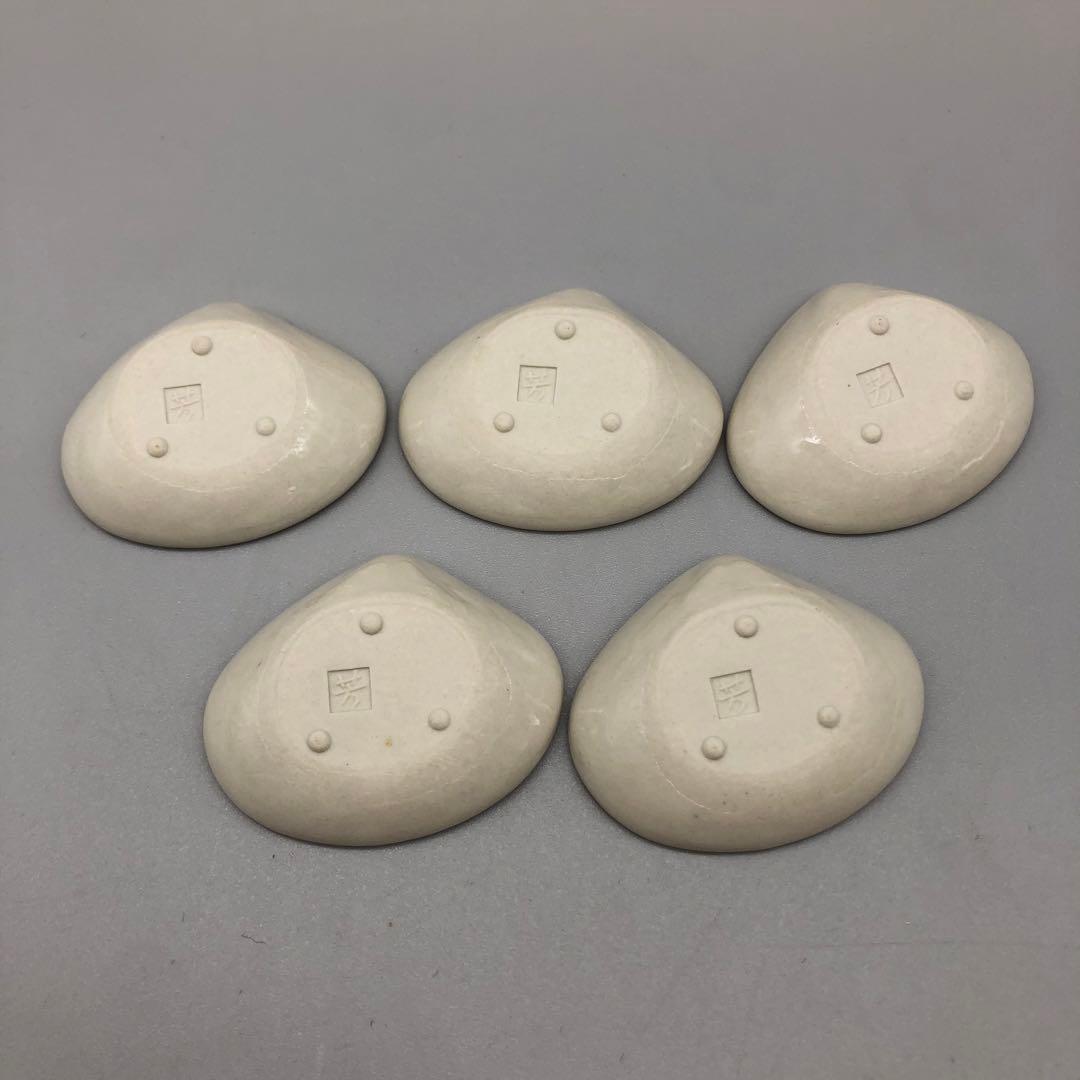 あすか飛鳥クルーズ&和光WAKO限定品木箱入り貝殻デザイン箸置き5個セット