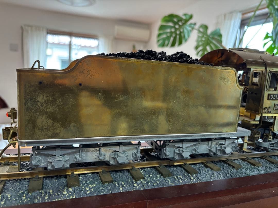 Deagostini 1/24 Gスケール D51 真鍮製列車模型 分冊組み立て