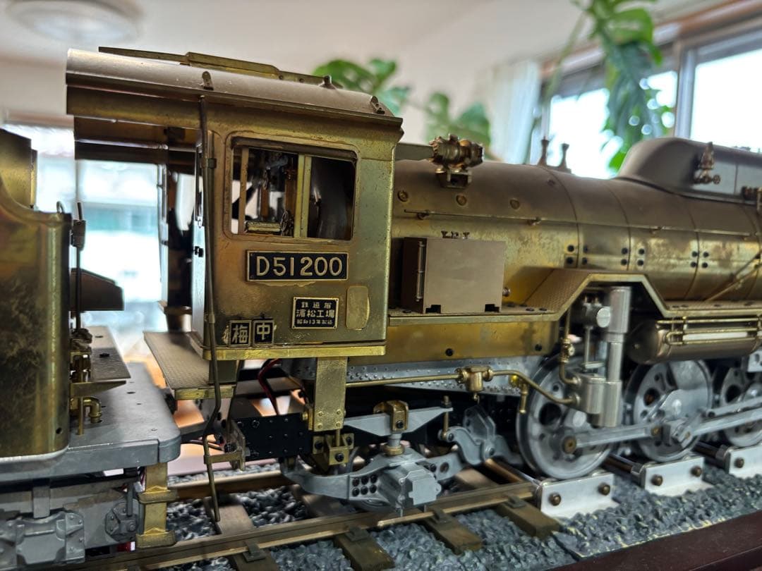 Deagostini 1/24 Gスケール D51 真鍮製列車模型 分冊組み立て
