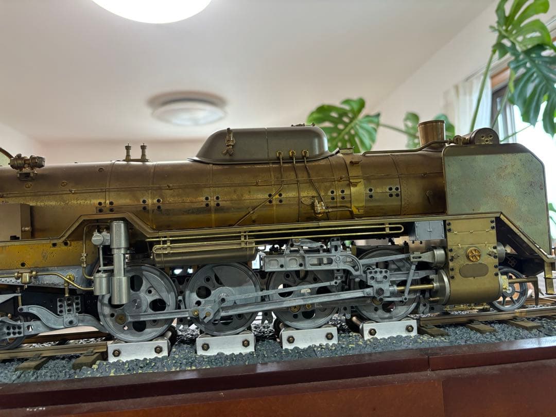 Deagostini 1/24 Gスケール D51 真鍮製列車模型 分冊組み立て