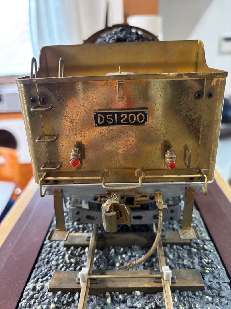 Deagostini 1/24 Gスケール D51 真鍮製列車模型 分冊組み立て
