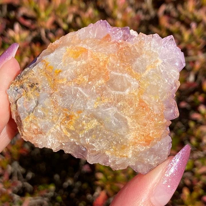 カクタスアメジスト アメジスト 原石 クラスター