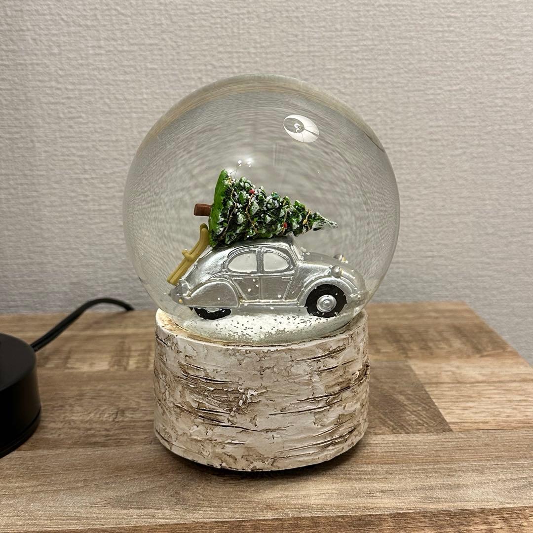 DULTON ダルトン スノードーム 車 オルゴール 雑貨