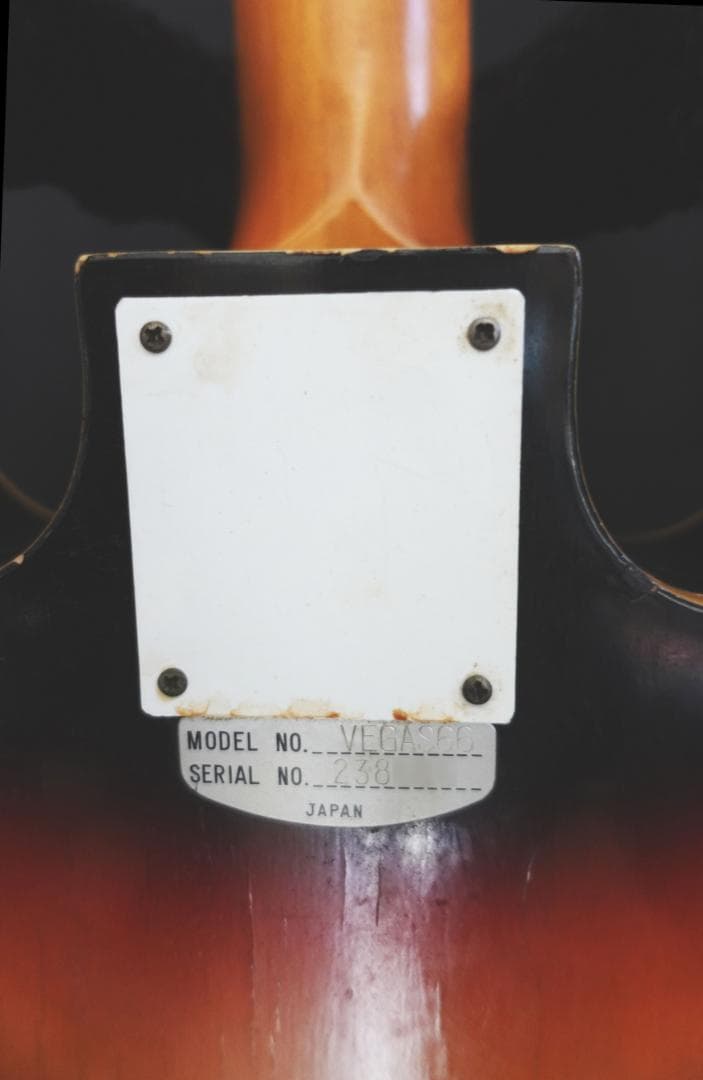 【期間限定値下げ】60年代製 Teisco Vegas-66 フルアコギター