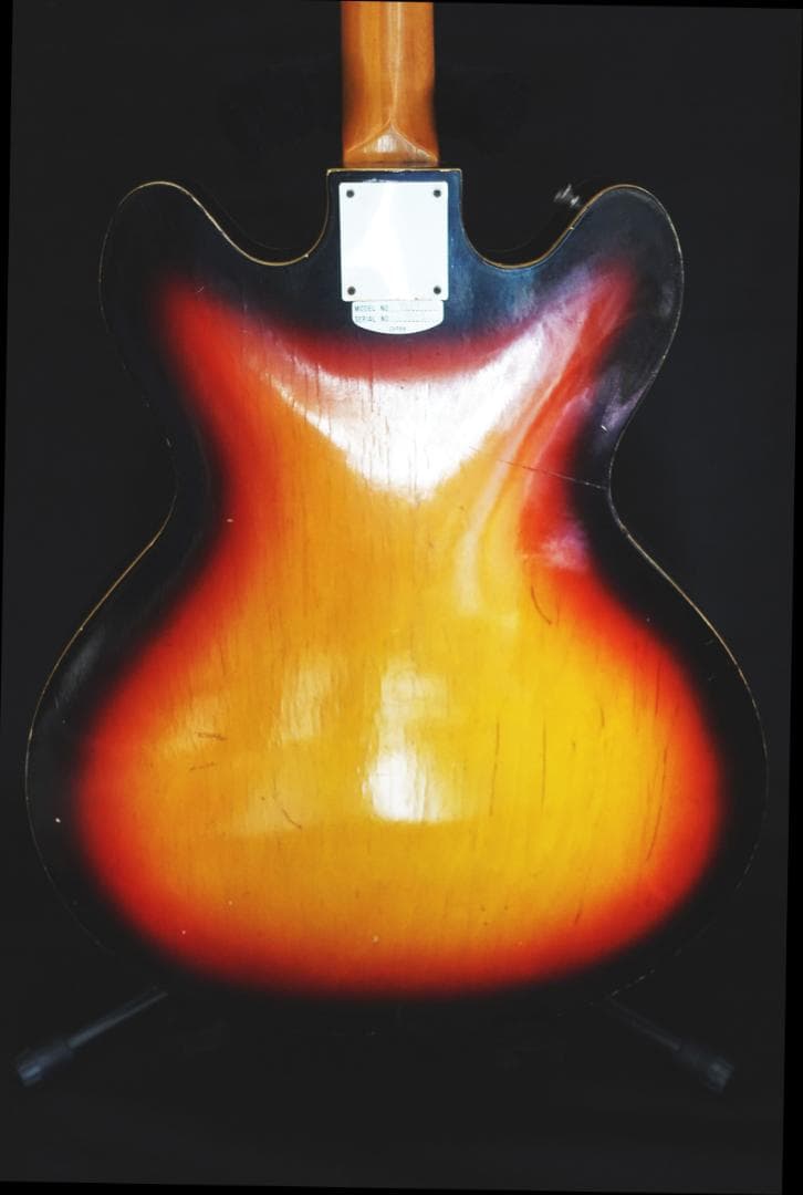 【期間限定値下げ】60年代製 Teisco Vegas-66 フルアコギター