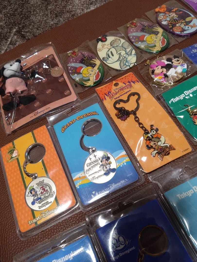 Tokyo Disneyland キャラクターキーホルダーセット 未使用