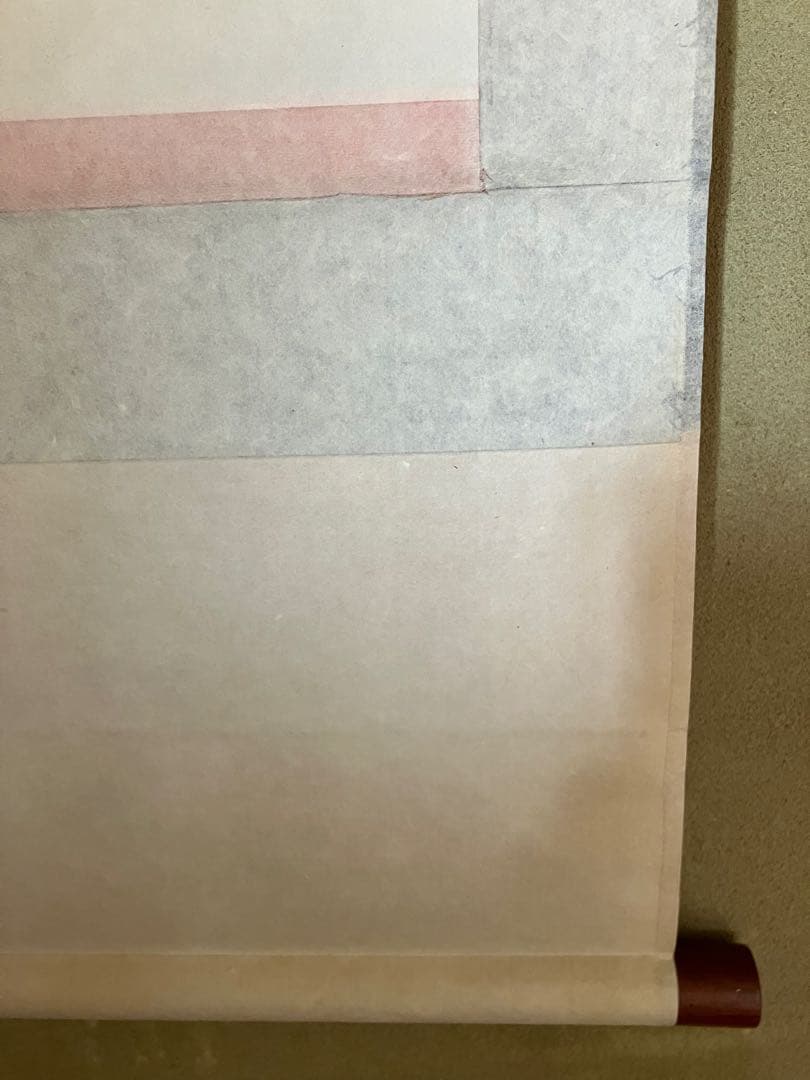 極美品】掛軸「南無阿弥陀仏」貴堂 謹書 六字名号 二重箱（桐箱・外箱）付