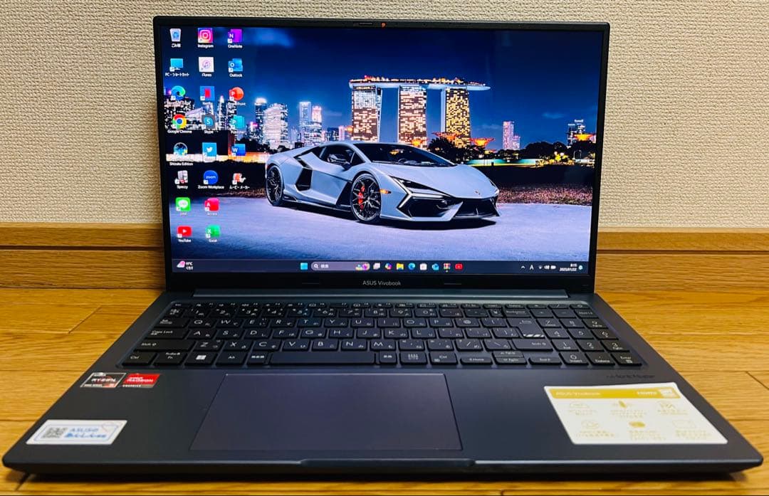 ★高性能★ASUS Ryzen5 5600H Win11/16GB/SSD512