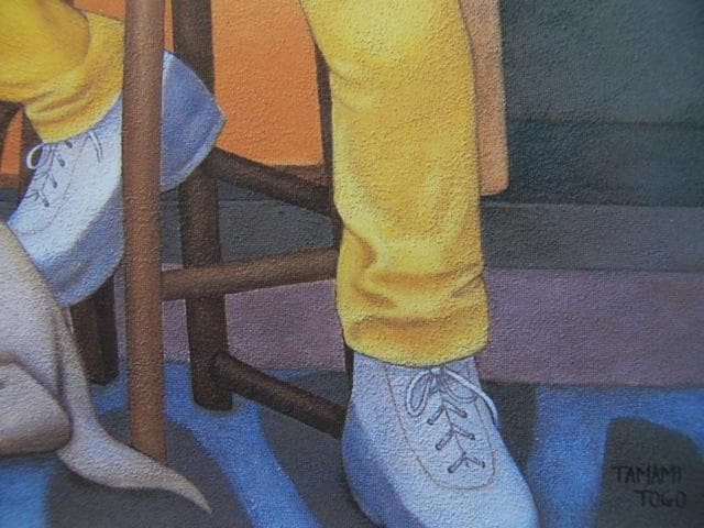 東郷たまみ、【L-SIZE SHOP】、希少な画集画、新品高級額 額装付