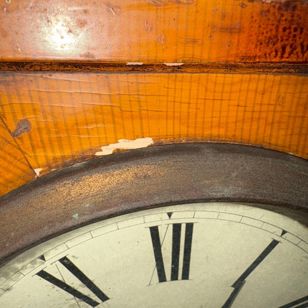 ア*所様 SEIKOSYA 精工舎 掛時計　ボンボン時計　アンティーク　レトロ送