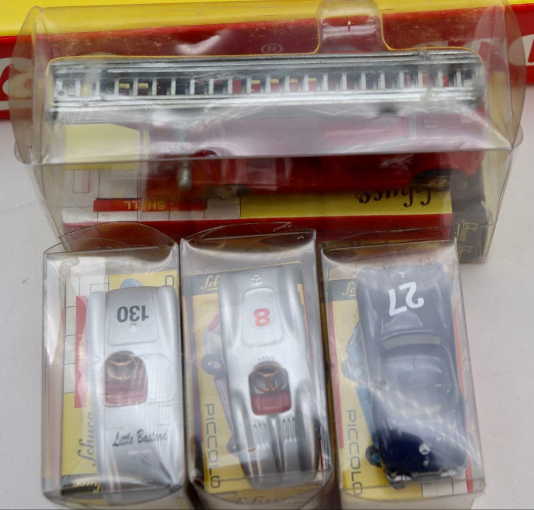 Schuco Piccolo display Setピッコロ4台紙製ディスプレイ