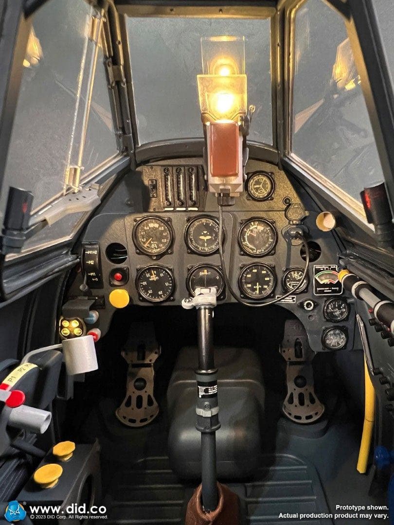 E60065YメッサーシュミットBf109WWII 1/6ドイツ軍コックピット