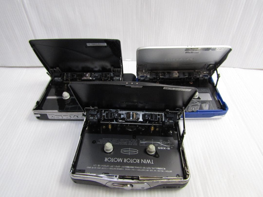 T0772 Panasonic カセットプレーヤー(3セット)