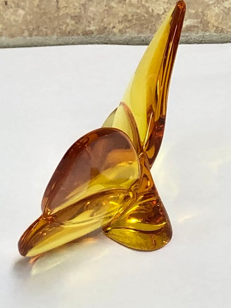 Baccarat バカラ ラッキーバタフライ イエロー