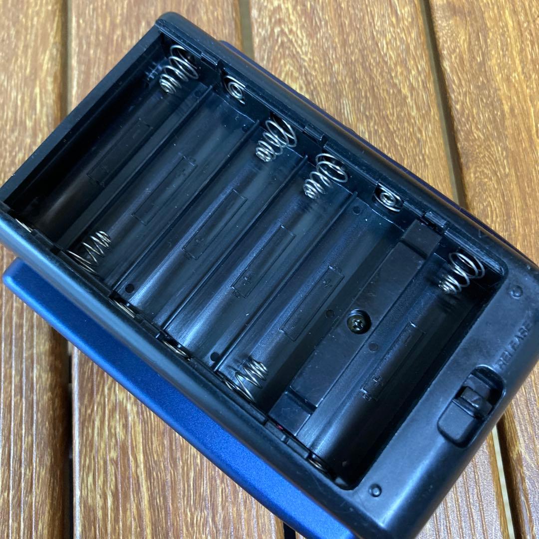 ジャンク品 KENWOOD ポータブルMDレコーダー DMC-E7R 再生 録音