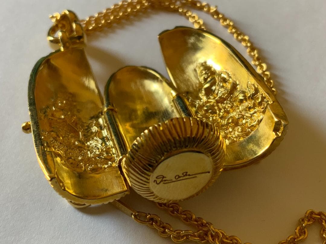 【希少】Jean Claude ジャン・クロード 厨子型 お守りペンダント