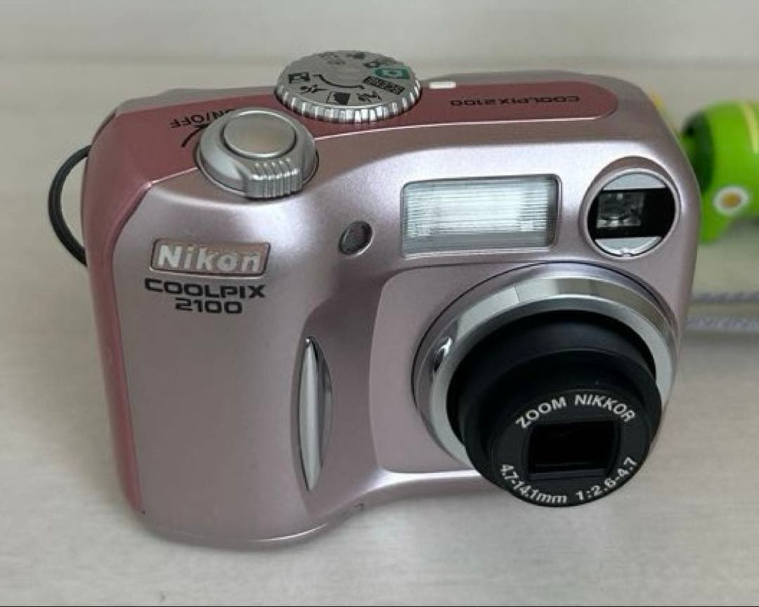 【動作確認済】Nikon クールピクス2100 ピンク