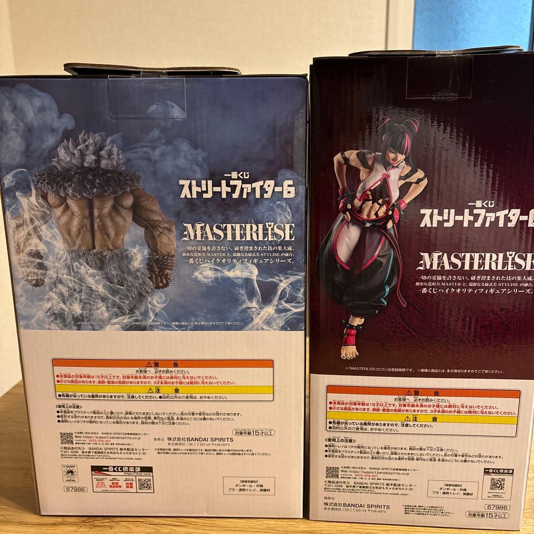 一番くじ ストリートファイター6 フィギュア 2体セット【新品未開封】 おまけ有
