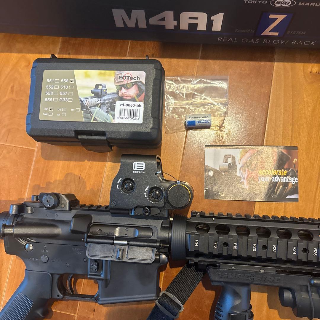 東京マルイ M4A1 MWS ガスブローバック EOTech付き