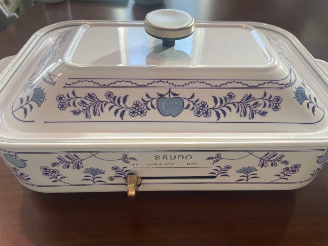 BRUNO コンパクトホットプレート4種　本体限定カラー　ブループリント
