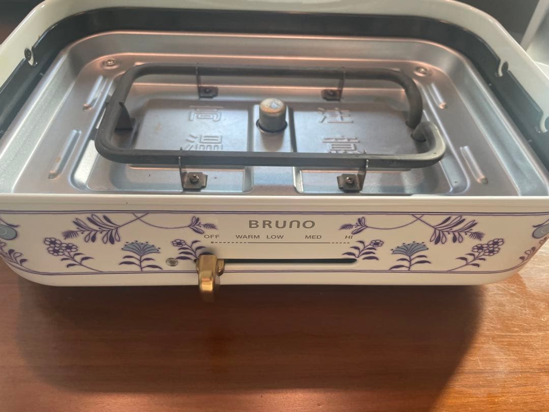 BRUNO コンパクトホットプレート4種　本体限定カラー　ブループリント