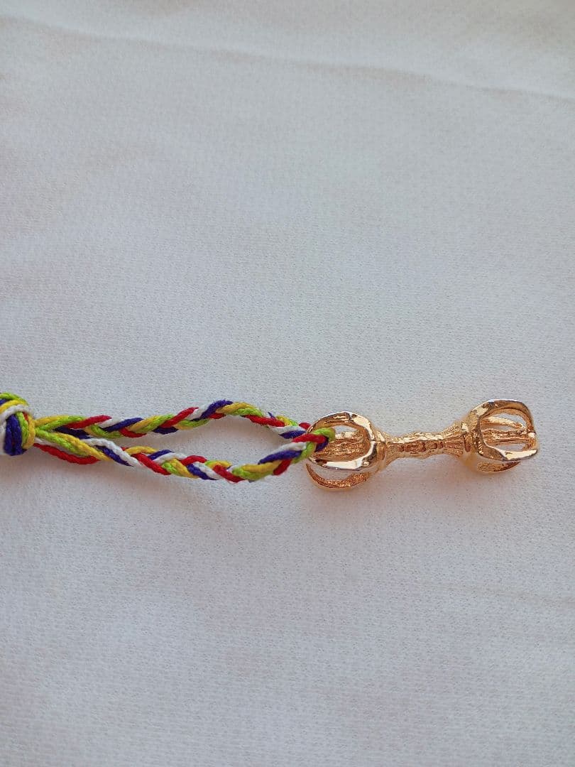 五鈷杵キーホルダー新品未使用ハンドメイド