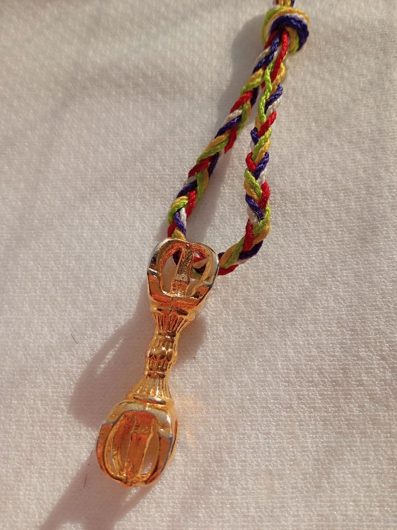 五鈷杵キーホルダー新品未使用ハンドメイド