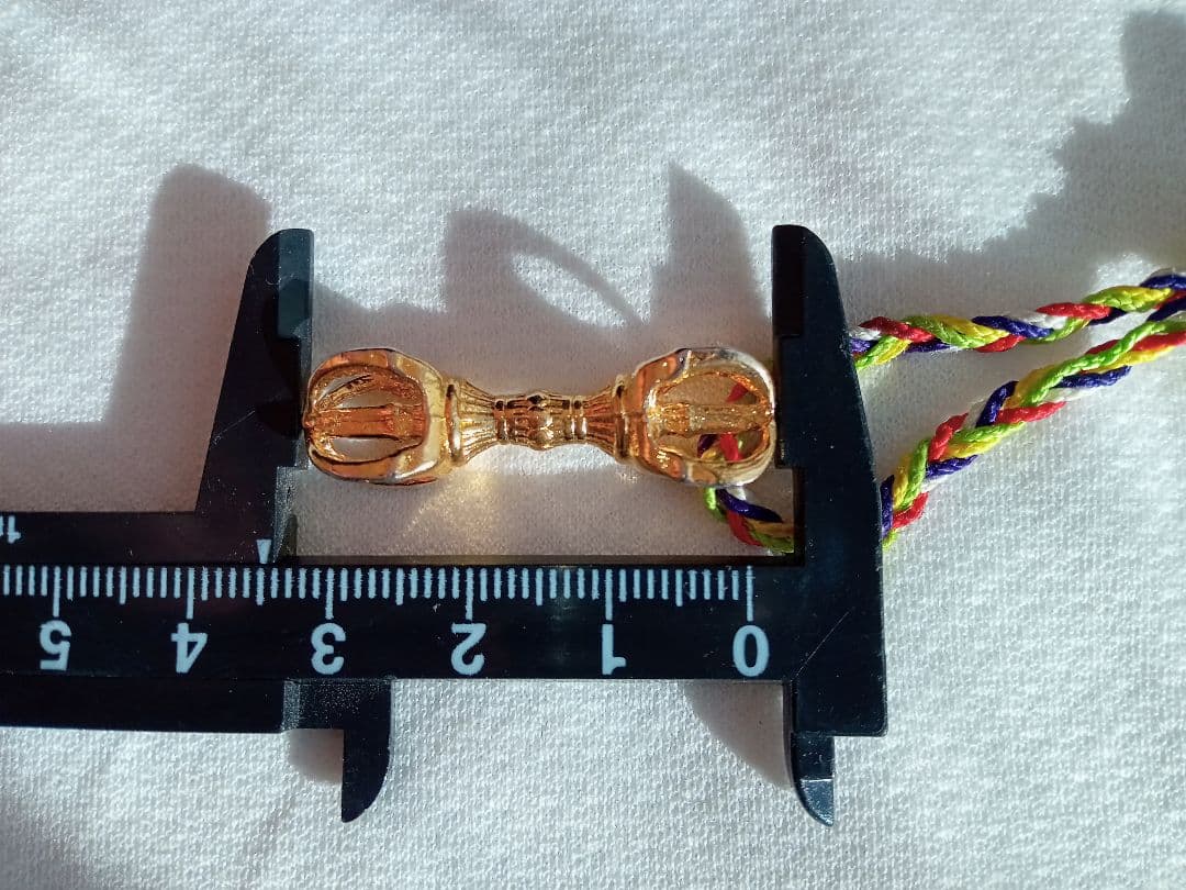 五鈷杵キーホルダー新品未使用ハンドメイド