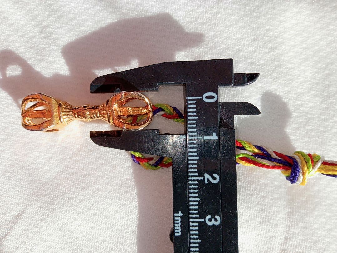 五鈷杵キーホルダー新品未使用ハンドメイド