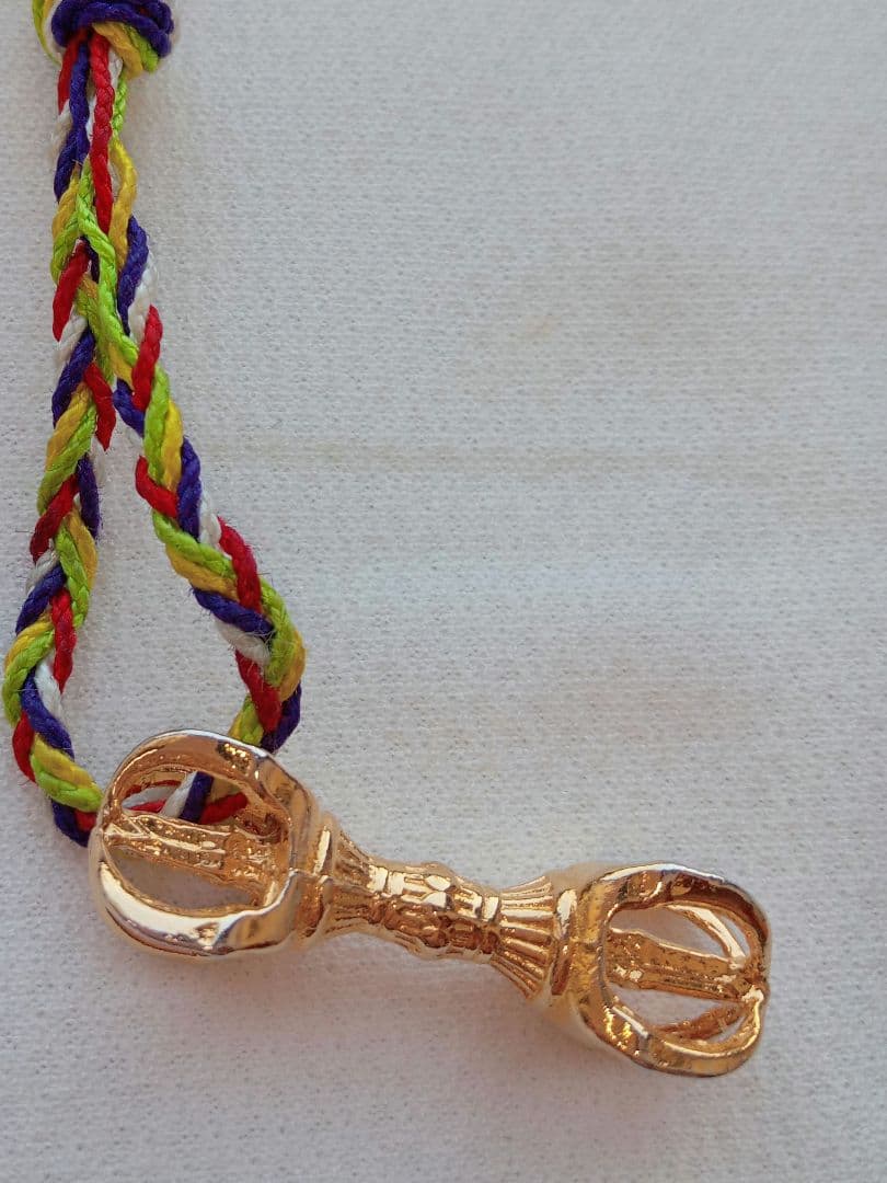 五鈷杵キーホルダー新品未使用ハンドメイド