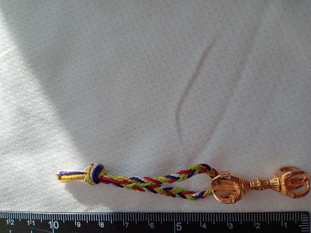 五鈷杵キーホルダー新品未使用ハンドメイド