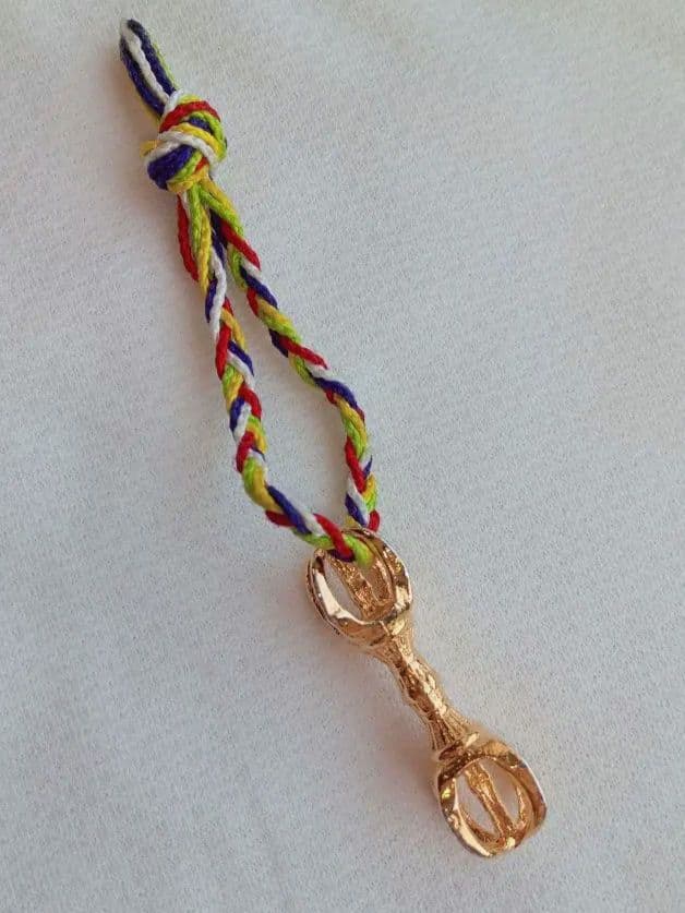 五鈷杵キーホルダー新品未使用ハンドメイド