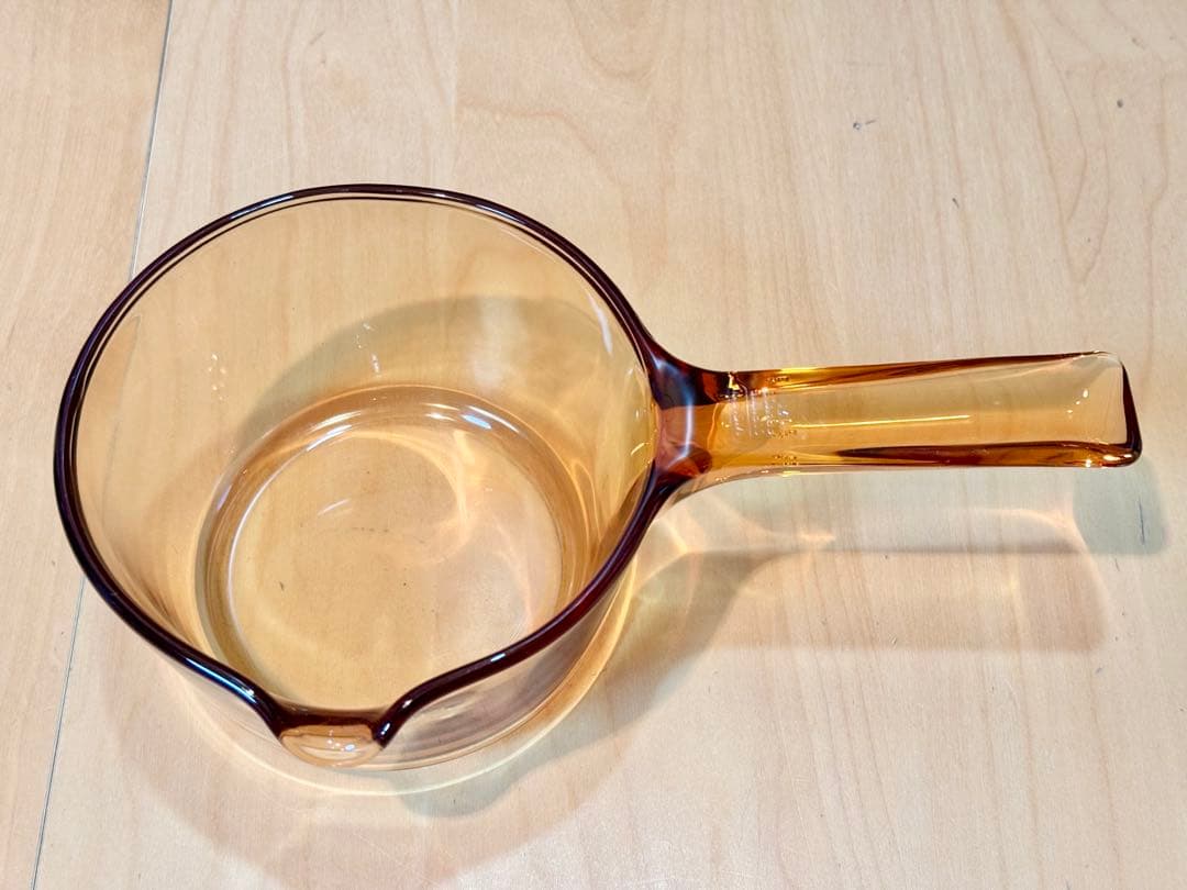 VISION◆片手鍋(蓋付)１.５Ｌ×ミルクパン０.７Ｌ◆コーニング社◆フランス