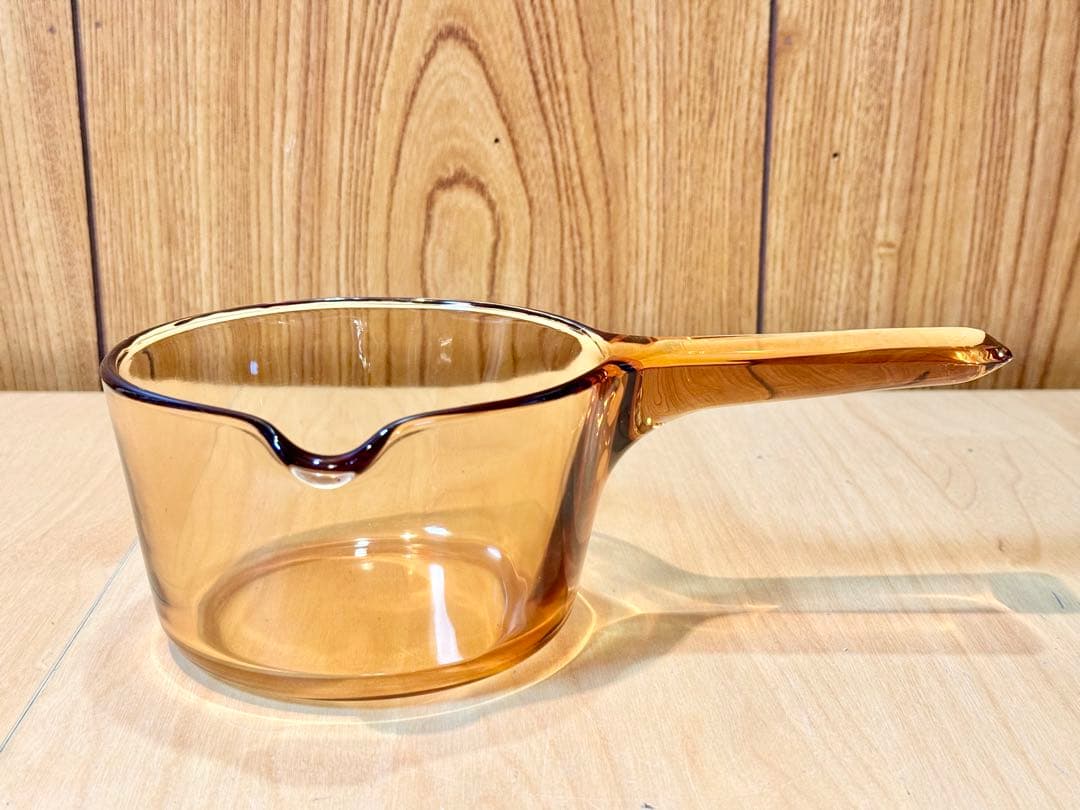 VISION◆片手鍋(蓋付)１.５Ｌ×ミルクパン０.７Ｌ◆コーニング社◆フランス