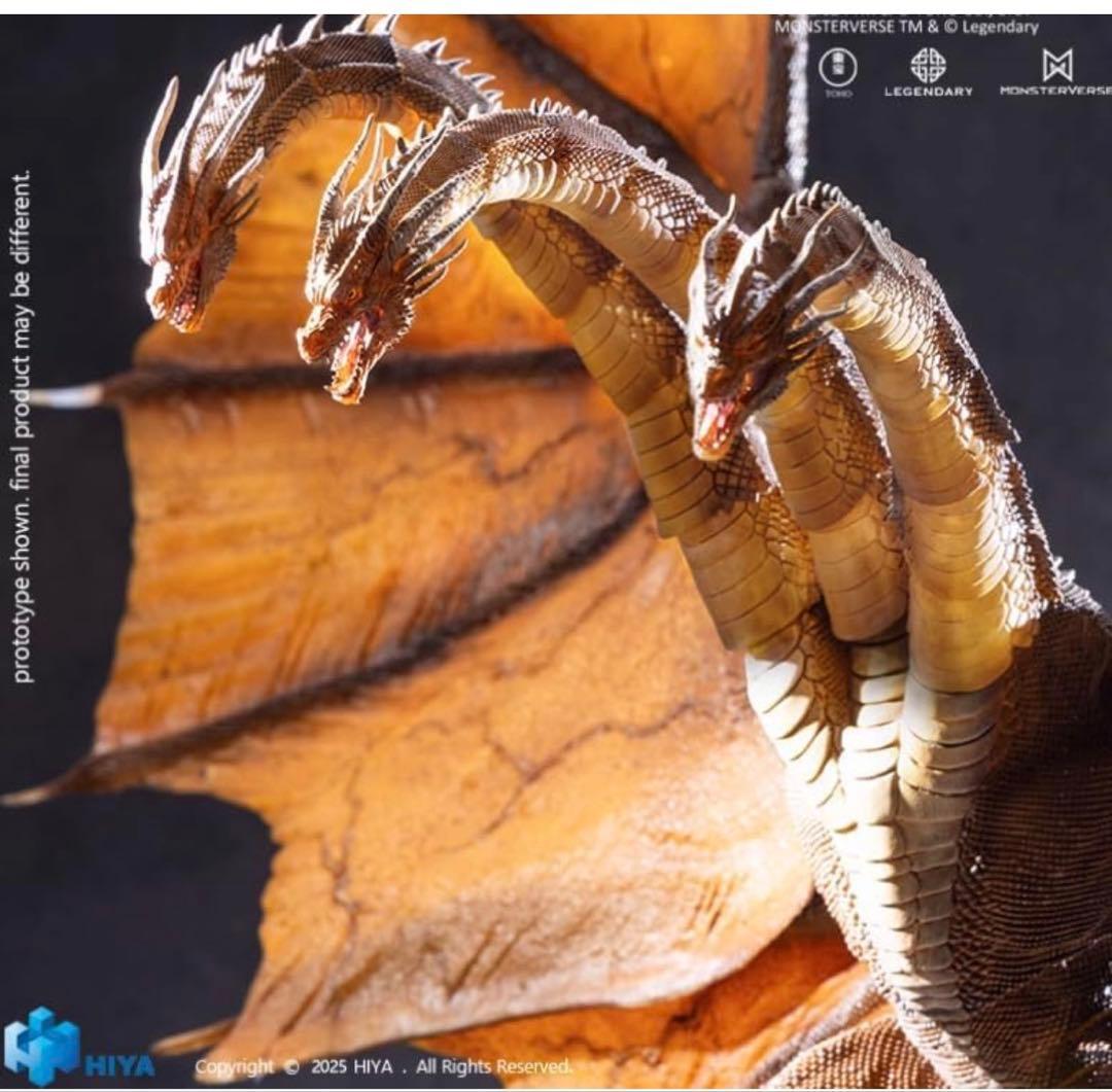 HIYA TOYS キングギドラ 可動 アクション フィギュア 2.0版