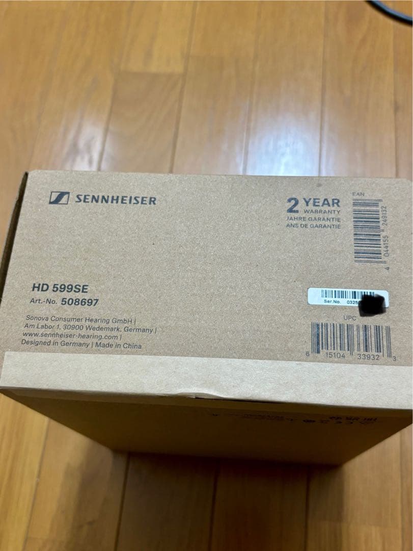 Sennheiser ゼンハイザー　ヘッドホン HD599SE