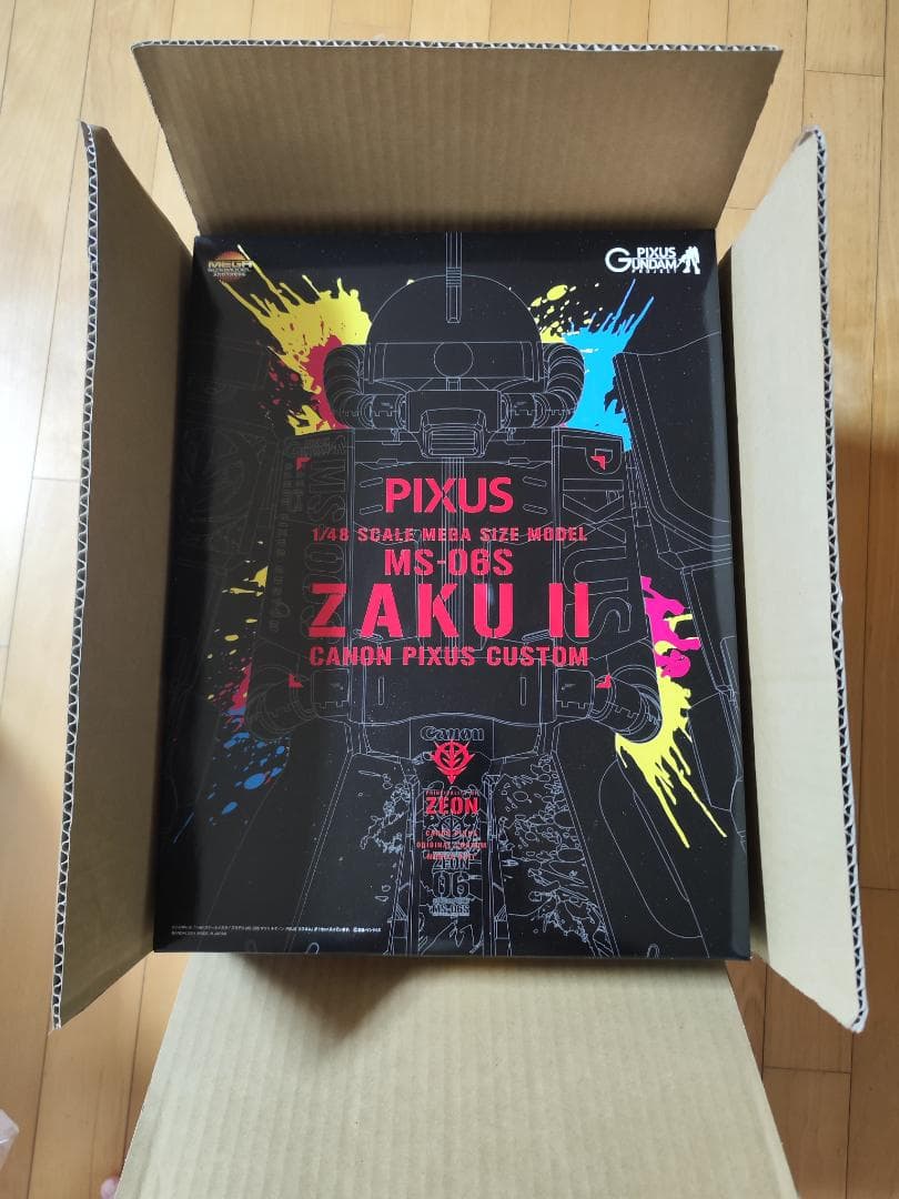 ピクサス限定　シャア専用ザク　1/48スケール　キャノンPIXUS メガサイズ