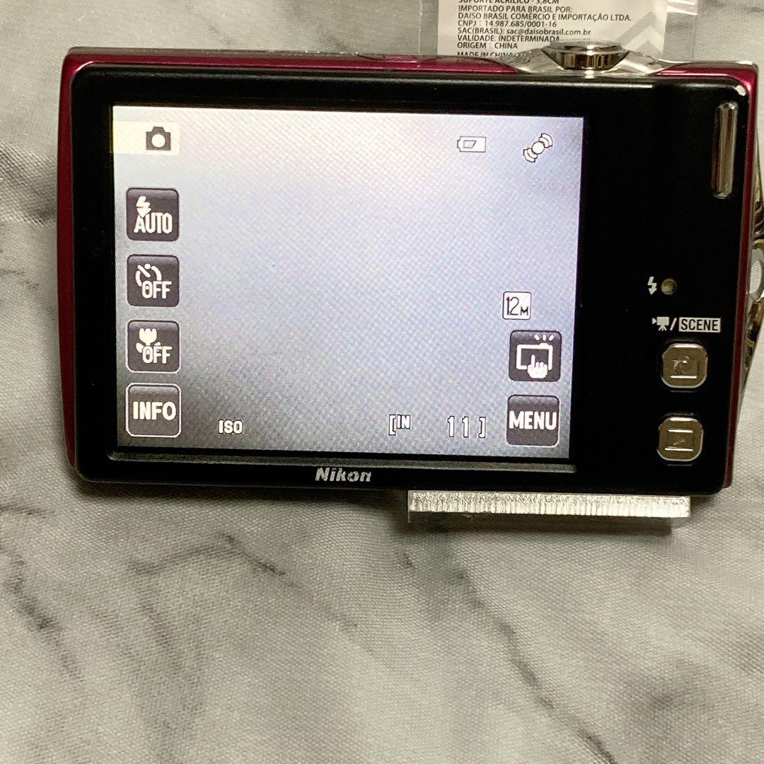 Nikon ニコン　COOLPIX S4000 ルビー　レッド　ピンク　デジカメ