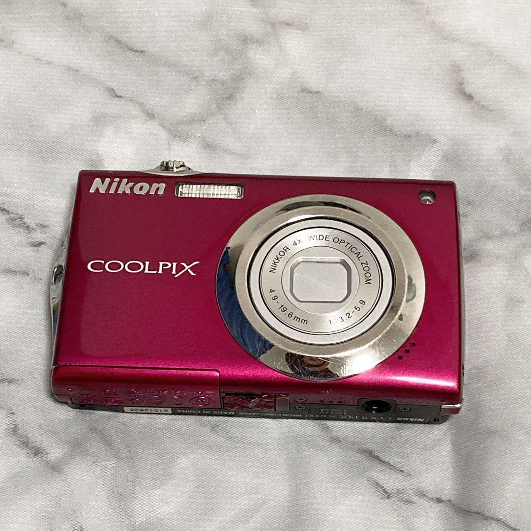 Nikon ニコン　COOLPIX S4000 ルビー　レッド　ピンク　デジカメ