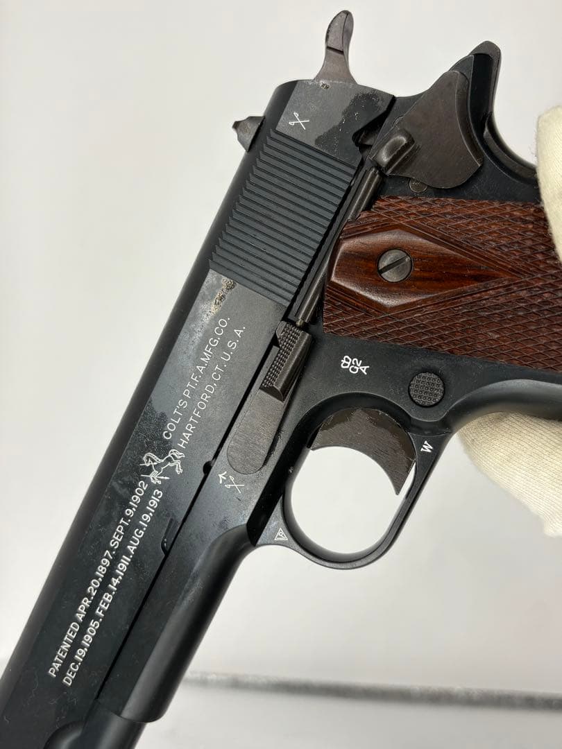 美品　WA コルト　Ｍ1911ブリティッシュサービスピストル　Rebone