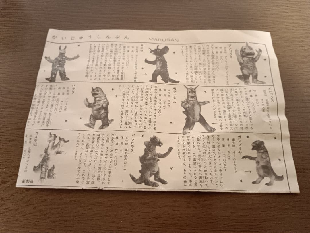 マルサン　ウルトラ怪獣シリーズ ジャイアントゴリラ 1997復刻マルサン限定品