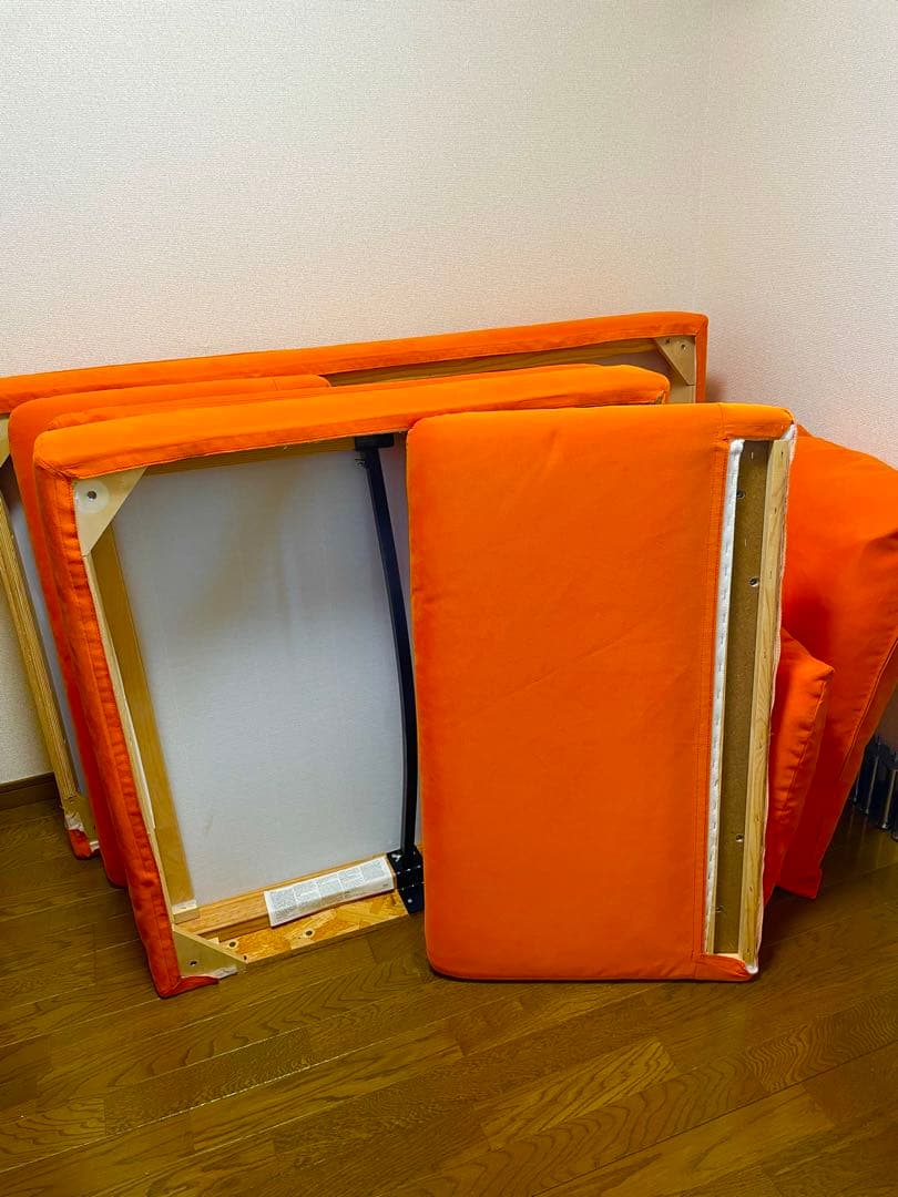 IKEA ソーデルハムン　ソファ　オレンジ