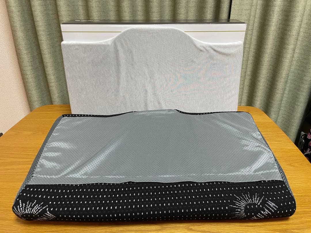 極眠　GOKUMIN 枕　ピロー　まくら　低反発　竹炭消臭　高さ調整