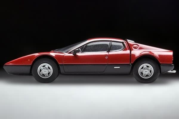 【未使用・TOMYTEC】フェラーリ 365 GT4 BB（赤/黒）