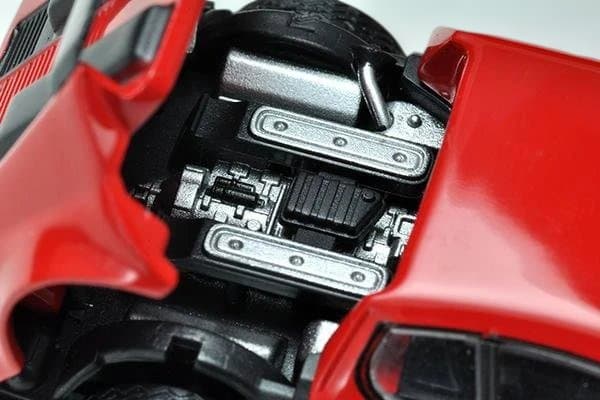 【未使用・TOMYTEC】フェラーリ 365 GT4 BB（赤/黒）