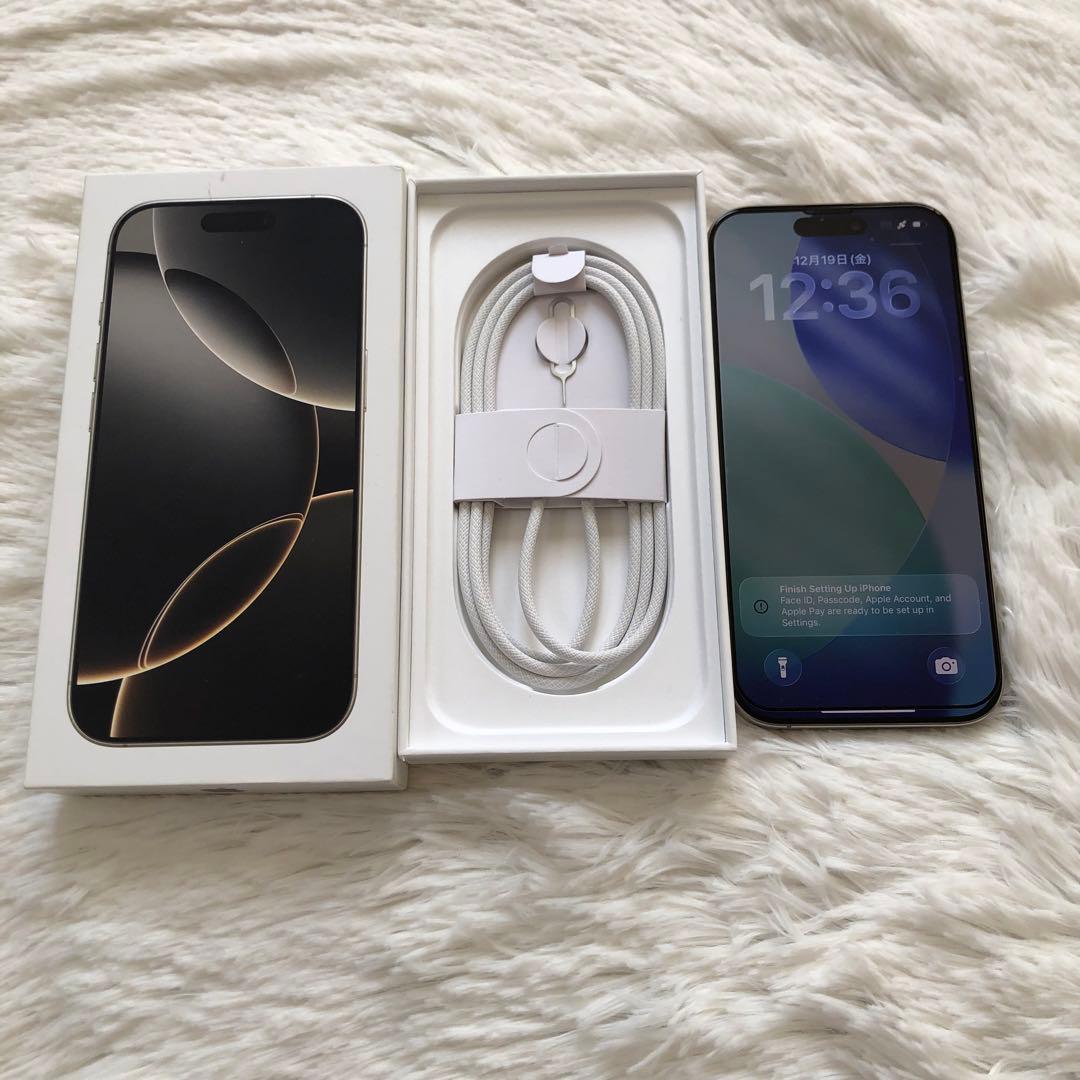 【本日限定価格】iPhone 16 Pro 256GB 100%