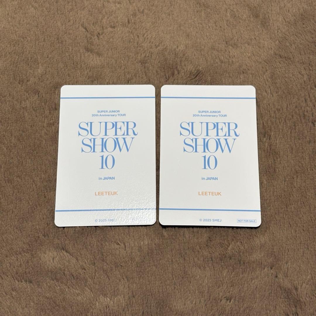 Super Junior　SJ SS10 会場購入特典 トレカ　イトゥク